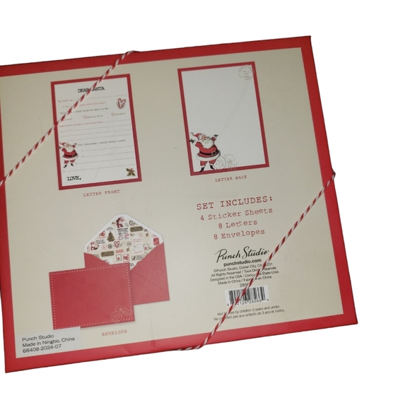 LETTERS TO SANTA GIFT SET NIB - Picture 2 of 5